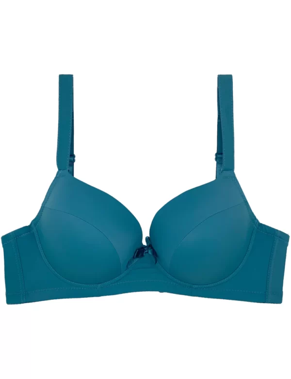 Teal Whisperer Full Figure Bra - RAW ORCHID BOUTIQUE